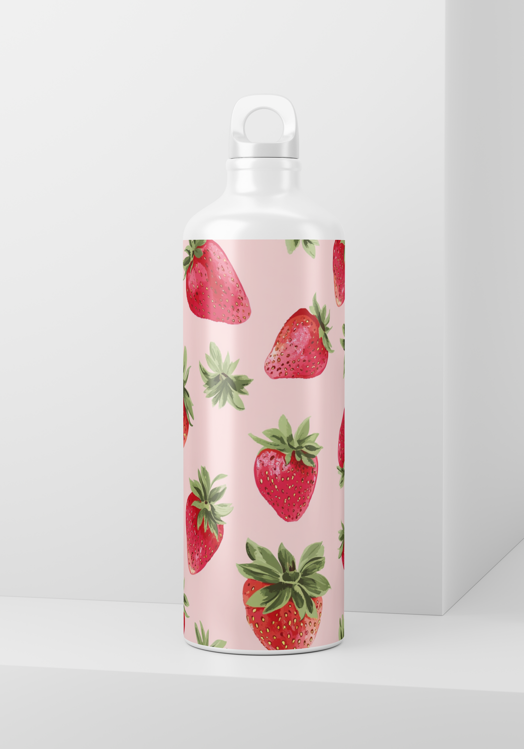 Pink Strawberries - 20oz Skinny wrap only
