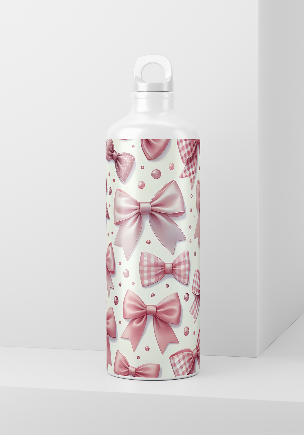 Pink Bows - 20oz Skinny wrap only