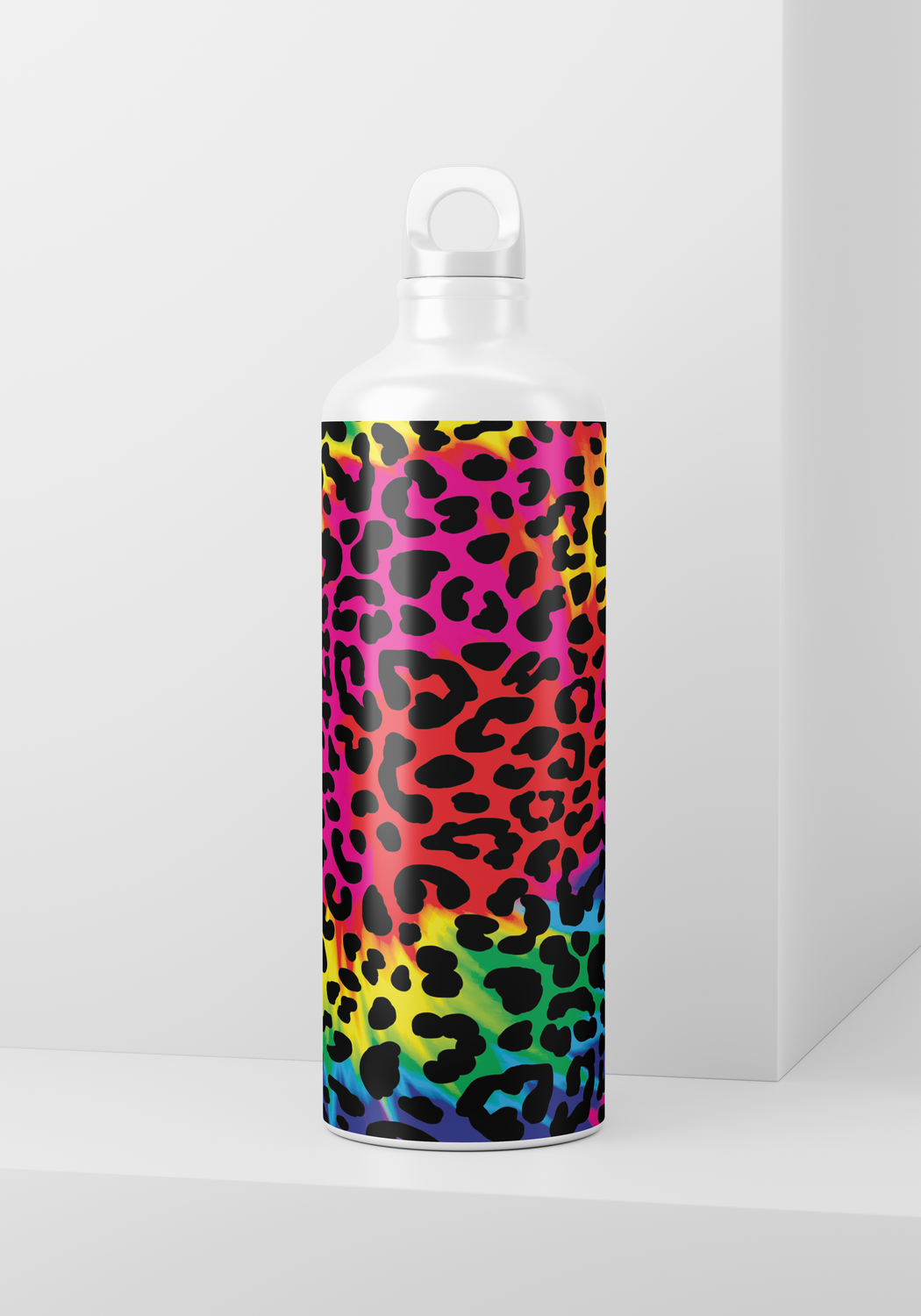 Rainbow Leopard - 20oz Skinny wrap only