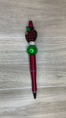 Red pen with Apple focal