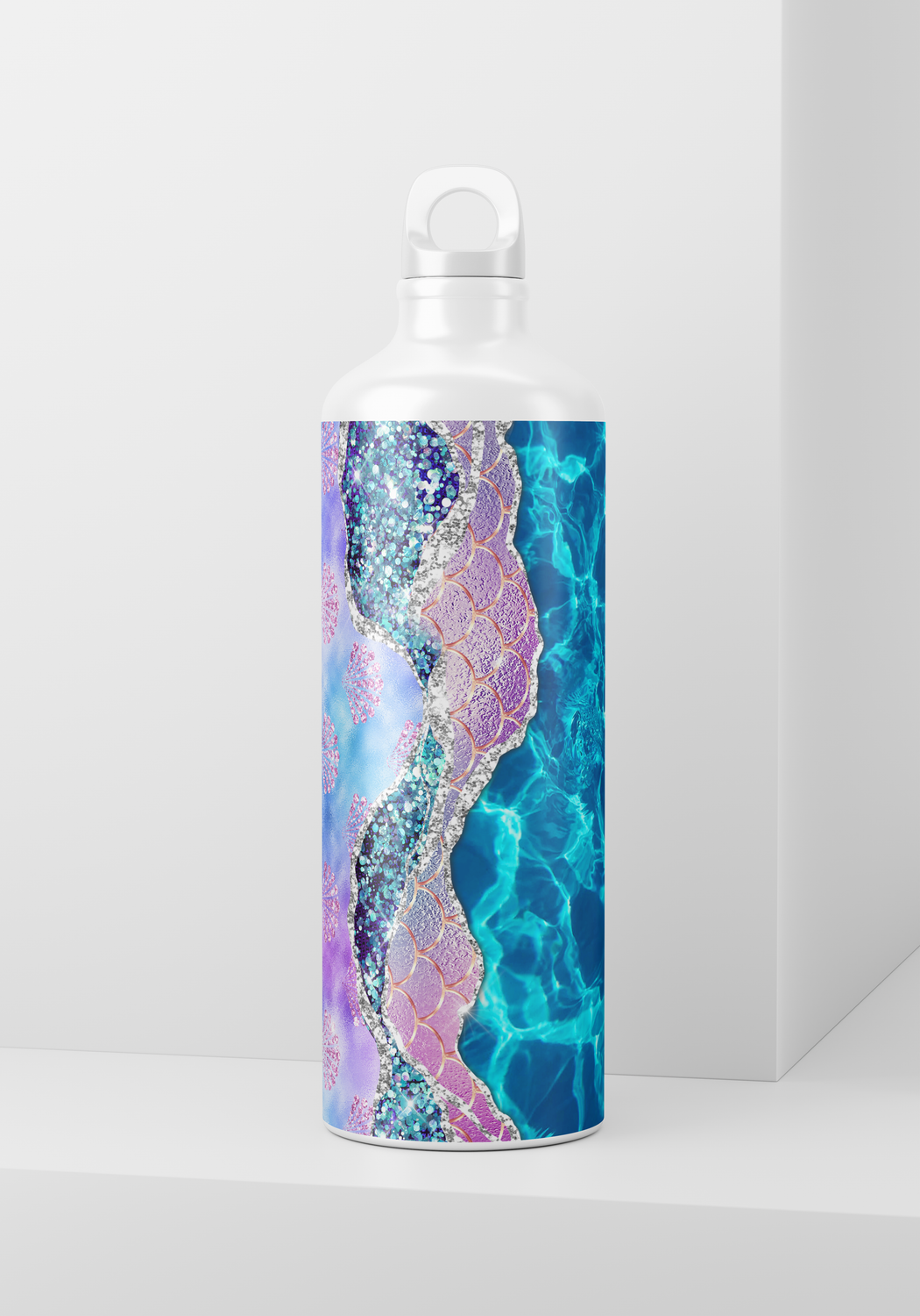 Mermaid Water Style - 20oz Skinny wrap only
