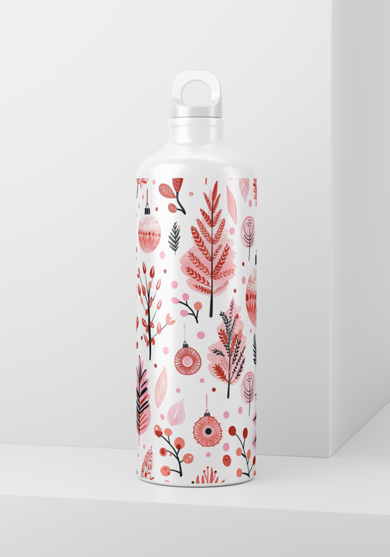 Pink and Black Winter Trees 2 - 20oz Skinny wrap only
