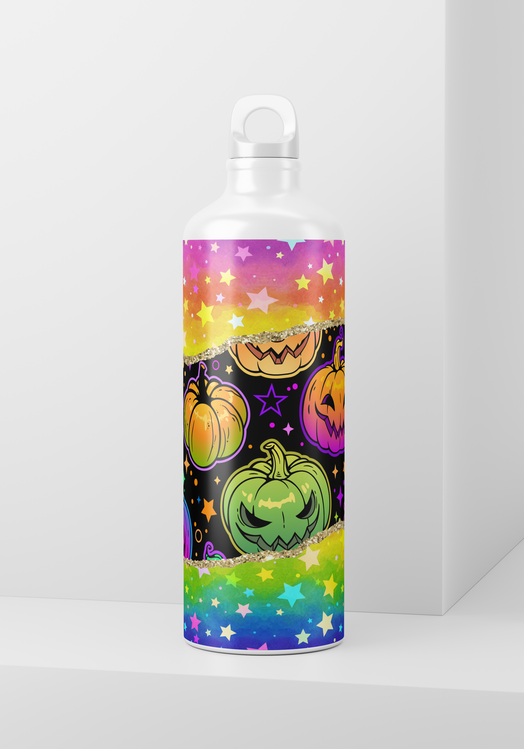 Neon Halloween Jack-o-lanterns - 20oz Skinny wrap only