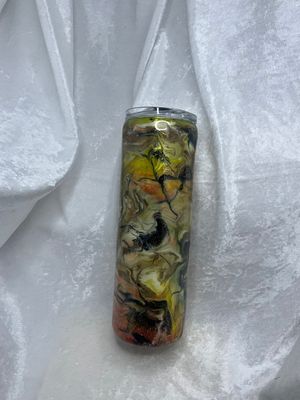 Mica swirl with glitter