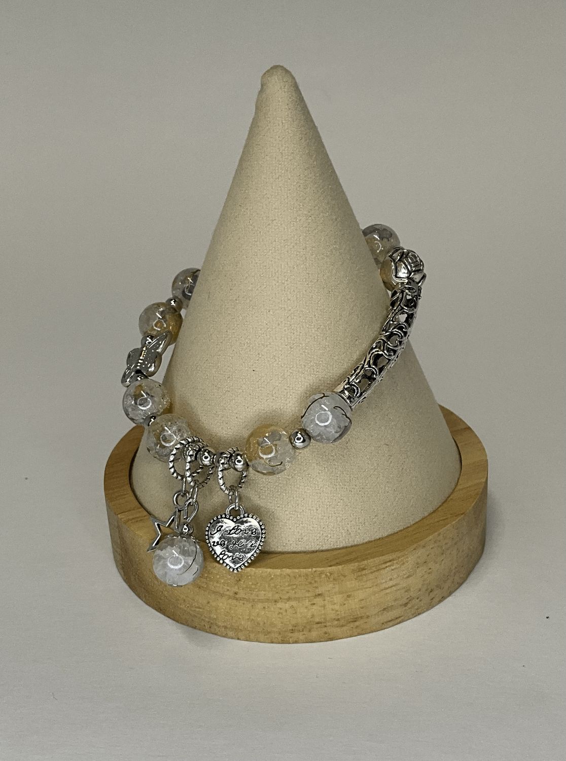 Glass Beaded Bracelet