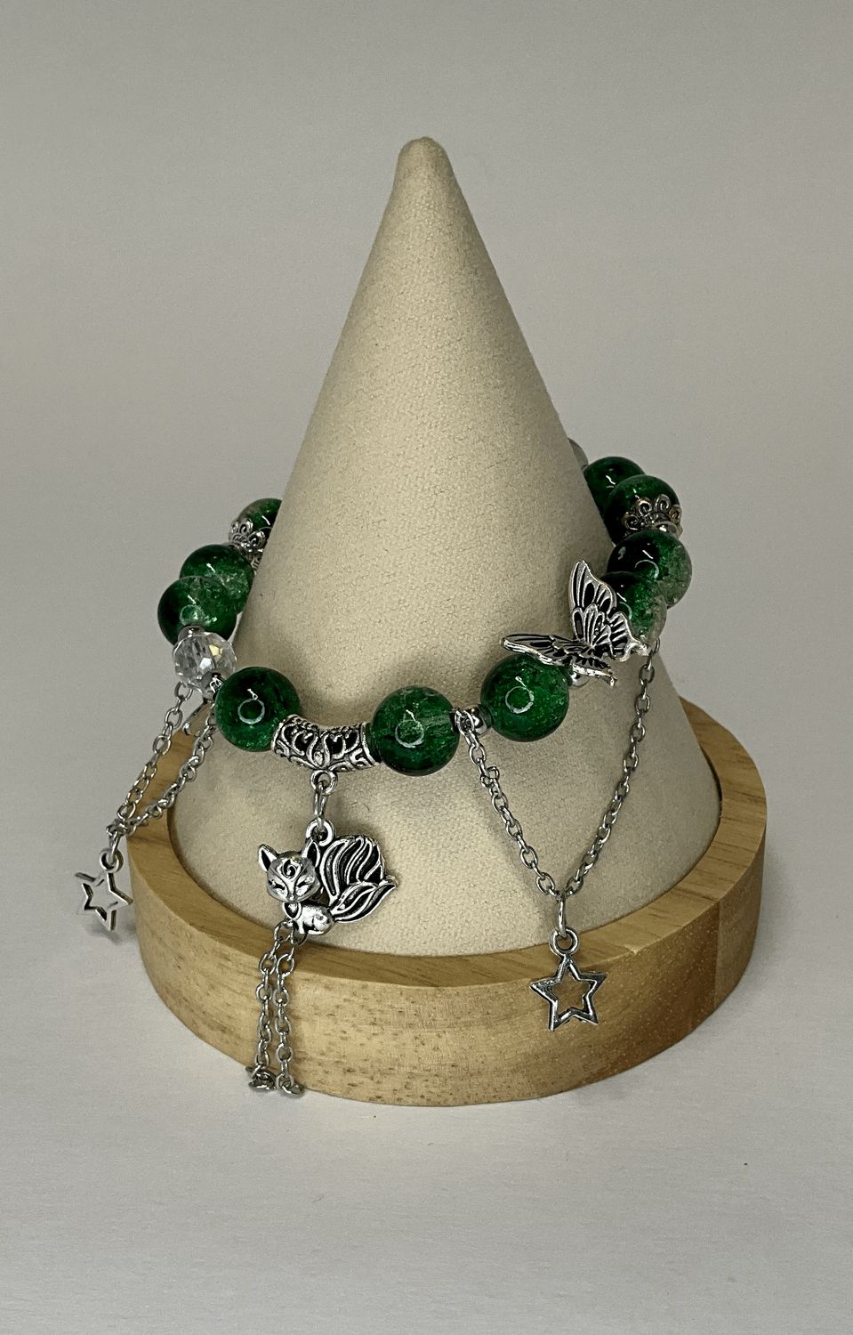 Glass Beaded Bracelet