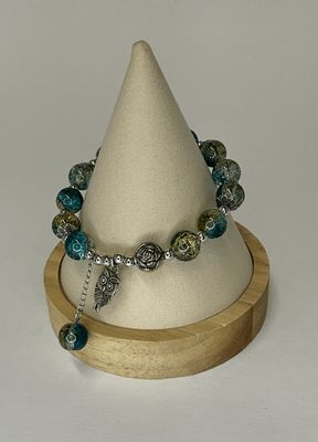 Glass Beaded Bracelet
