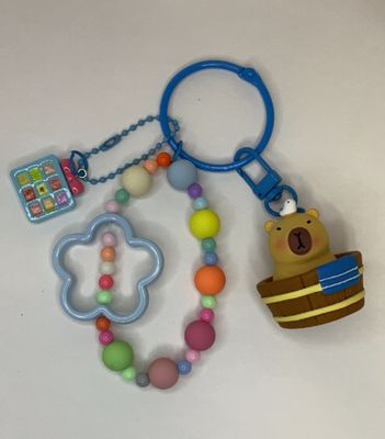 Capybara key/phone chain