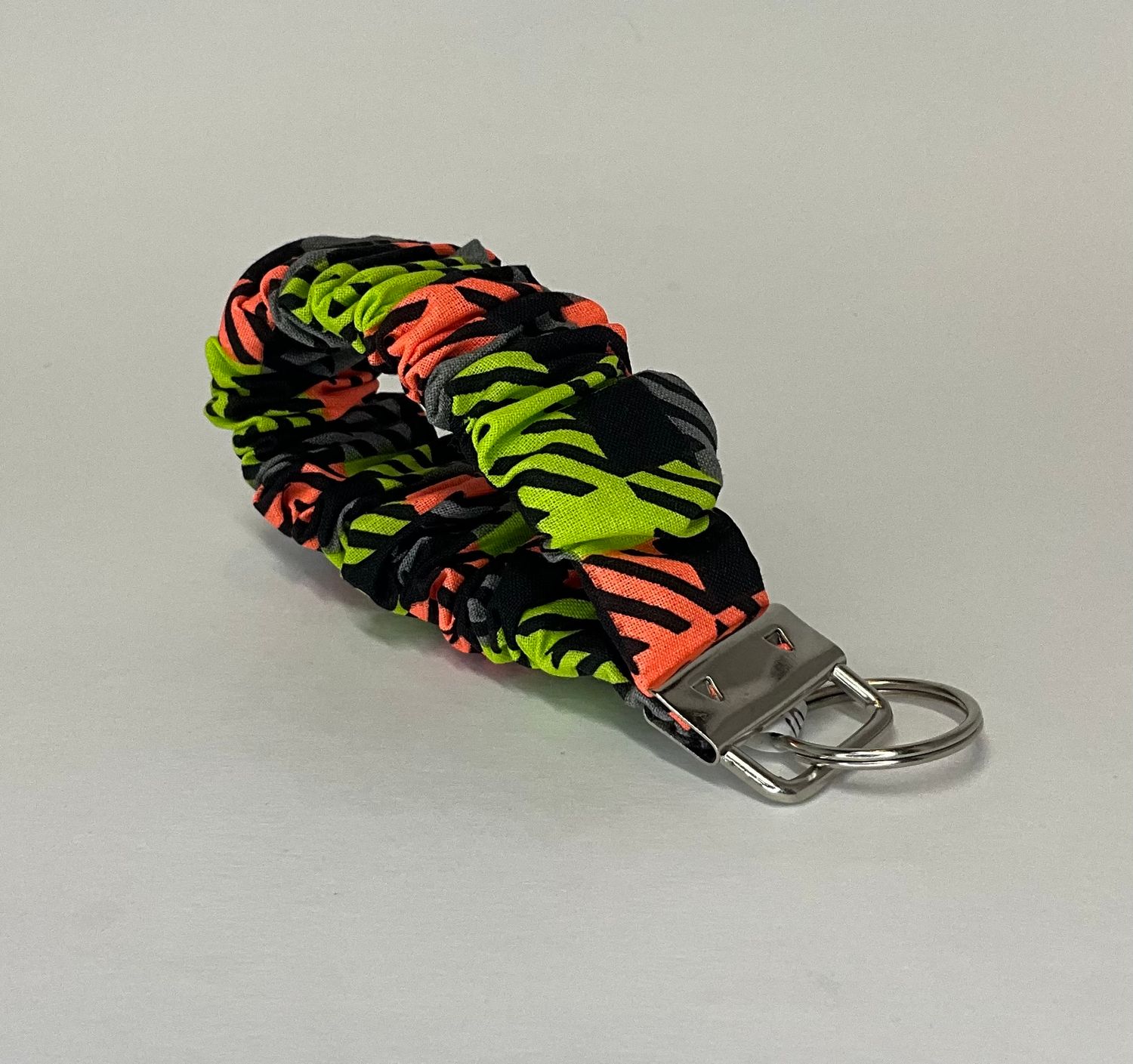 Gray with Neon Checkers