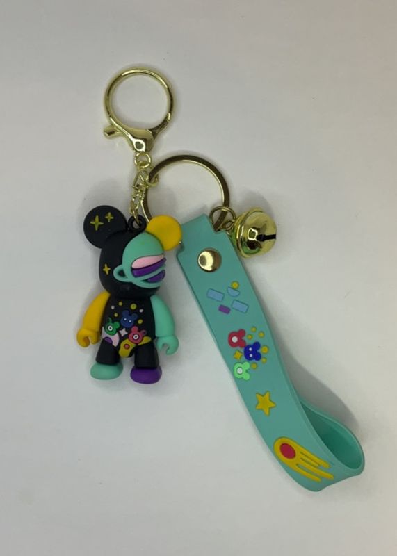 Silicone Bear key/phone chain