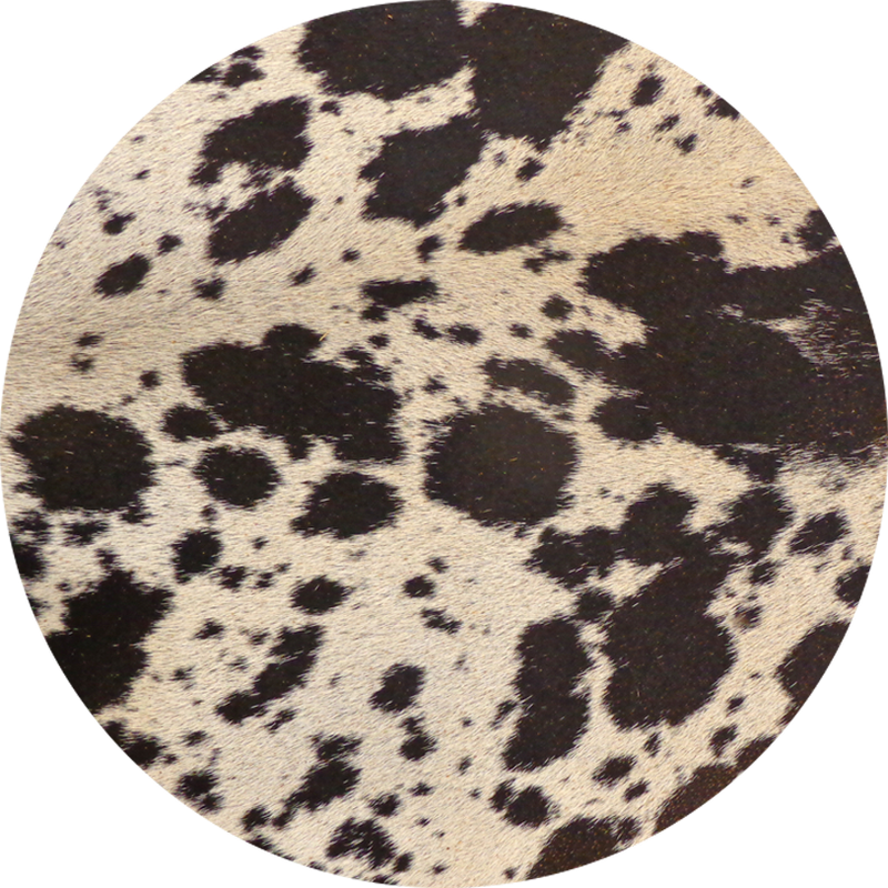 Cow Print Car Coaster
