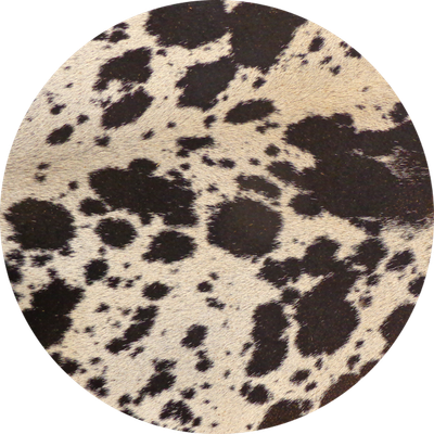 Cow Print Car Coaster