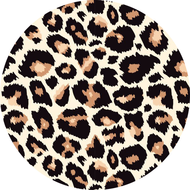 Leopard Print Car Coaster