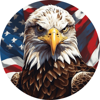 Bald Eagle Car Coaster