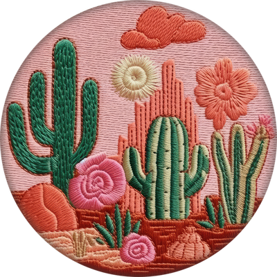 Desert Cactus Car Coaster