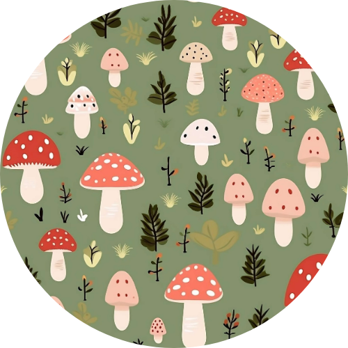 Mushroom Car Coaster