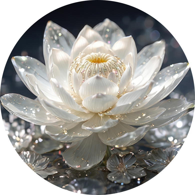 White Lotus Car Coaster