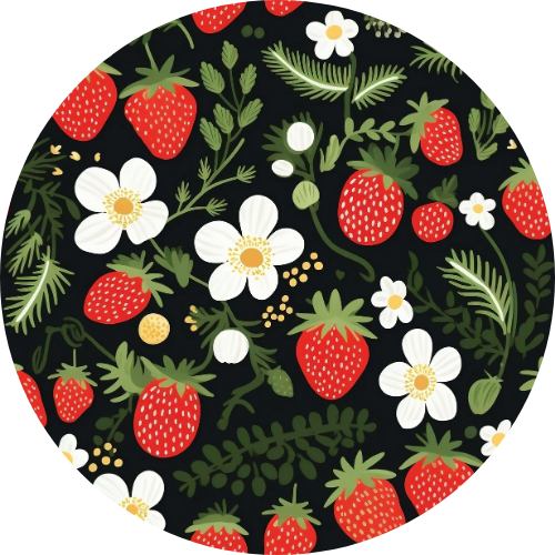 Strawberry Car Coaster