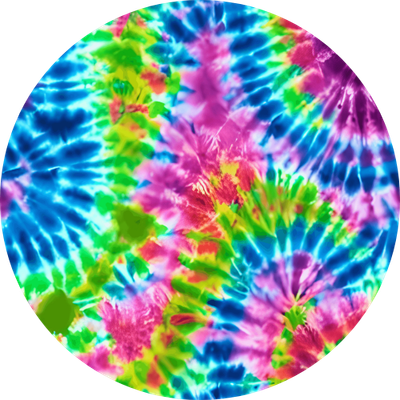Tie Dye Car Coaster
