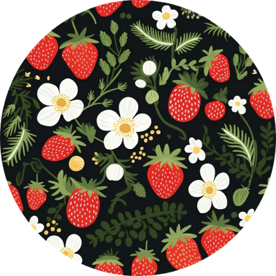 Strawberry Car Coaster