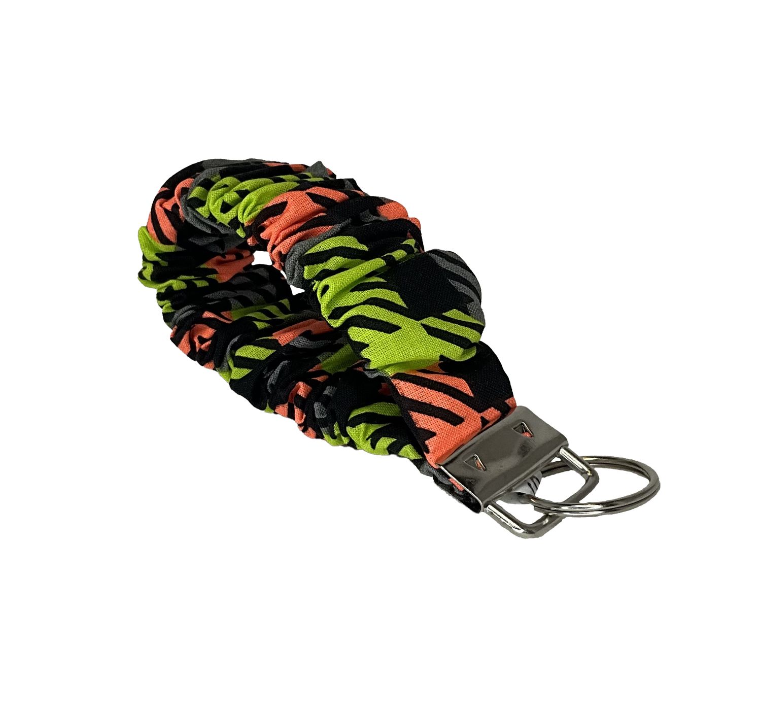 Gray with Neon Checkers