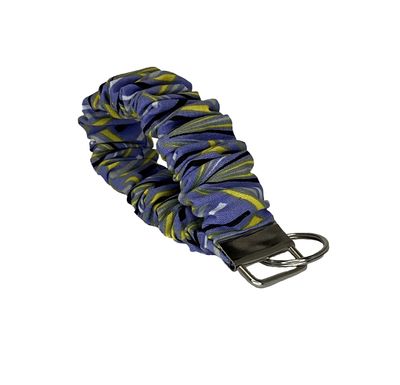 Blue with Yellow, Black, &amp; White stripes