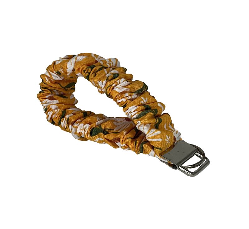 Orange with White Daisies