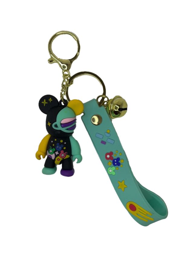 Silicone Bear key/phone chain