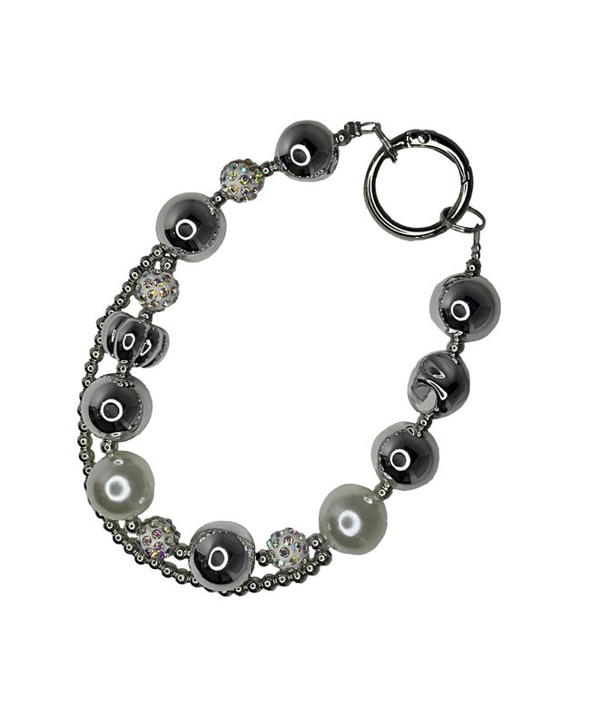 Silver Key/Phone Chain