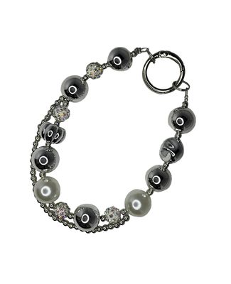 Silver Key/Phone Chain