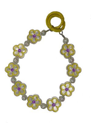 Yellow Daisy key/phone chain