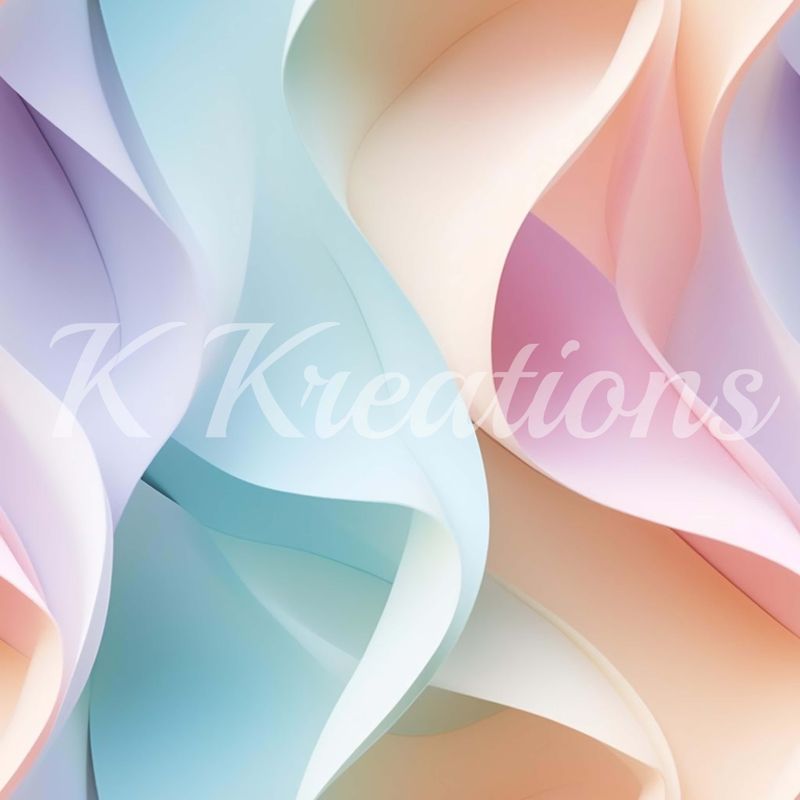 Pastel Swirling Abstract