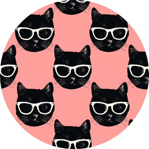 The Cats Meow Car Coaster