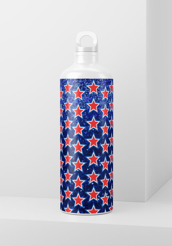 Red Stars - 20oz Skinny Wrap Only