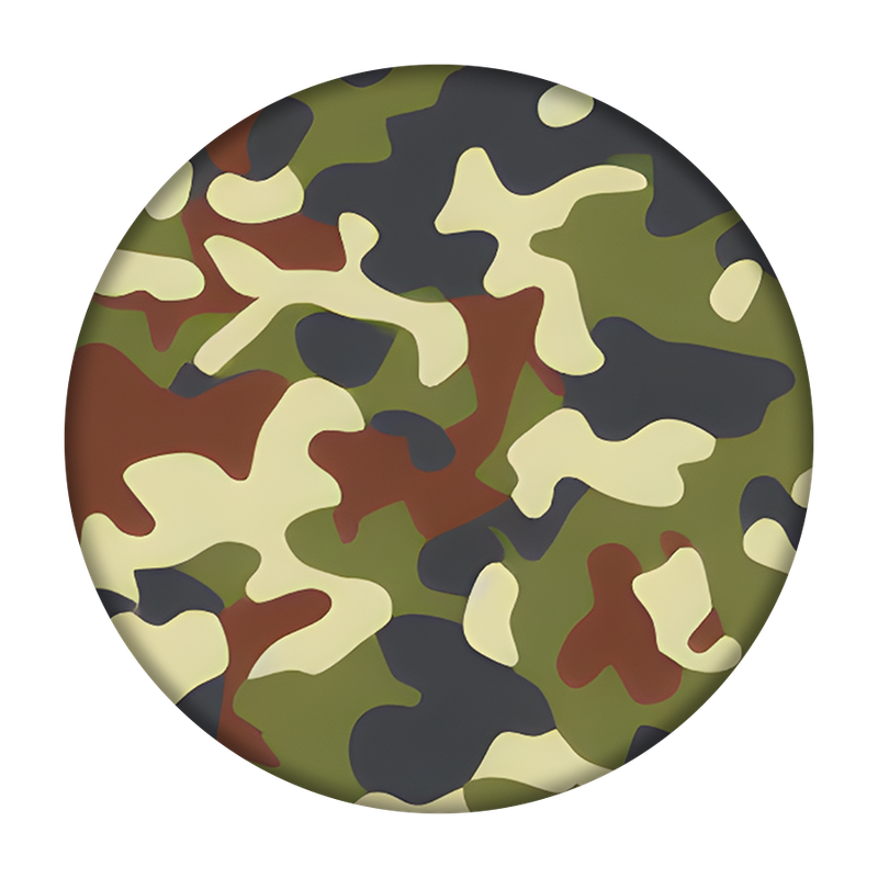 Green Camo Car Coaster
