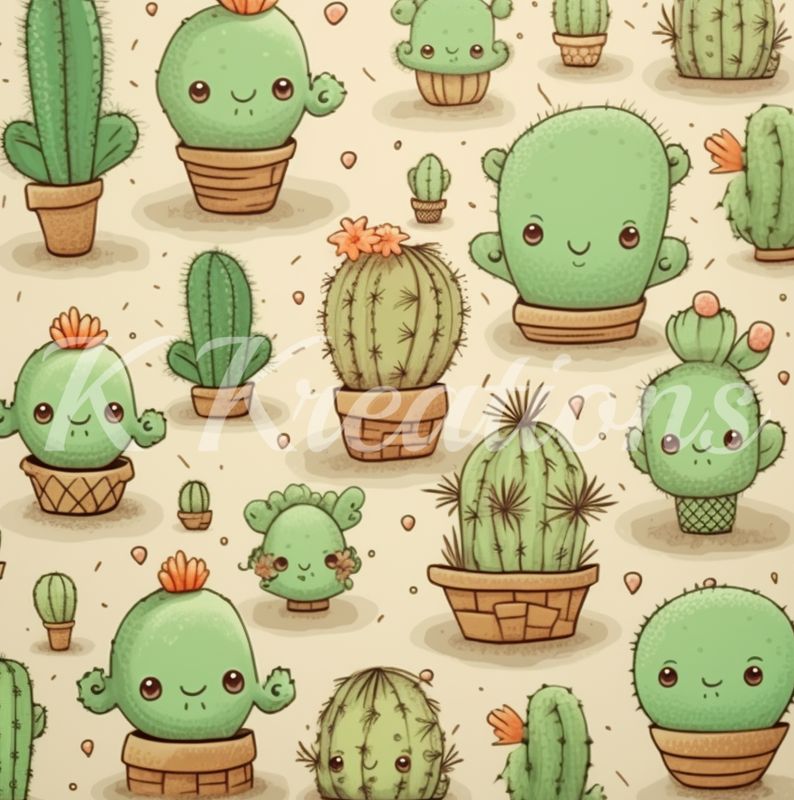 Kawaii Cacti