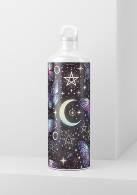 Butterflies and Pentacles - 20oz Skinny Wrap Only