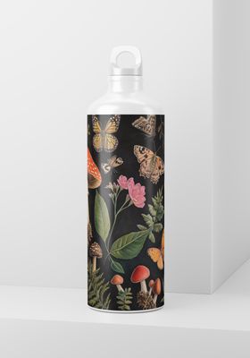 Woodsy Mushroom and Butterfly - 20oz Skinny wrap only