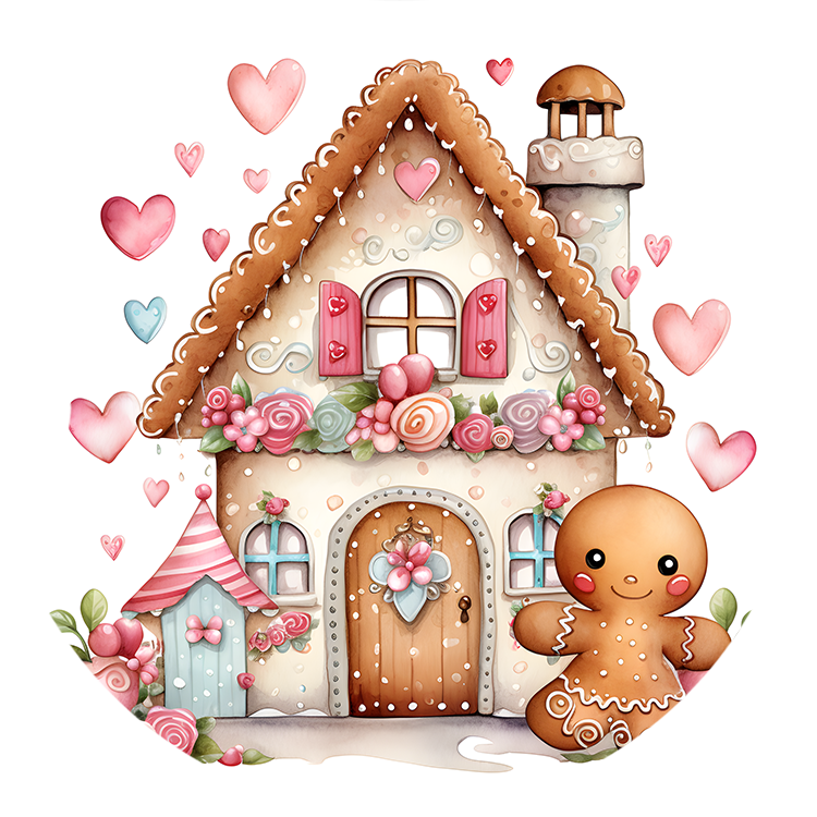 Gingerbread House Car Coaster