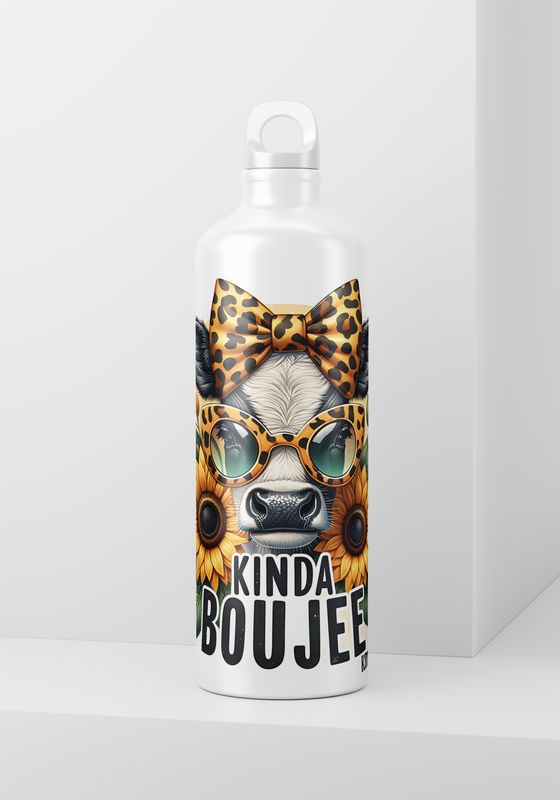 Kinda Boujee, Kinda Broke - 20oz Skinny Wrap Only