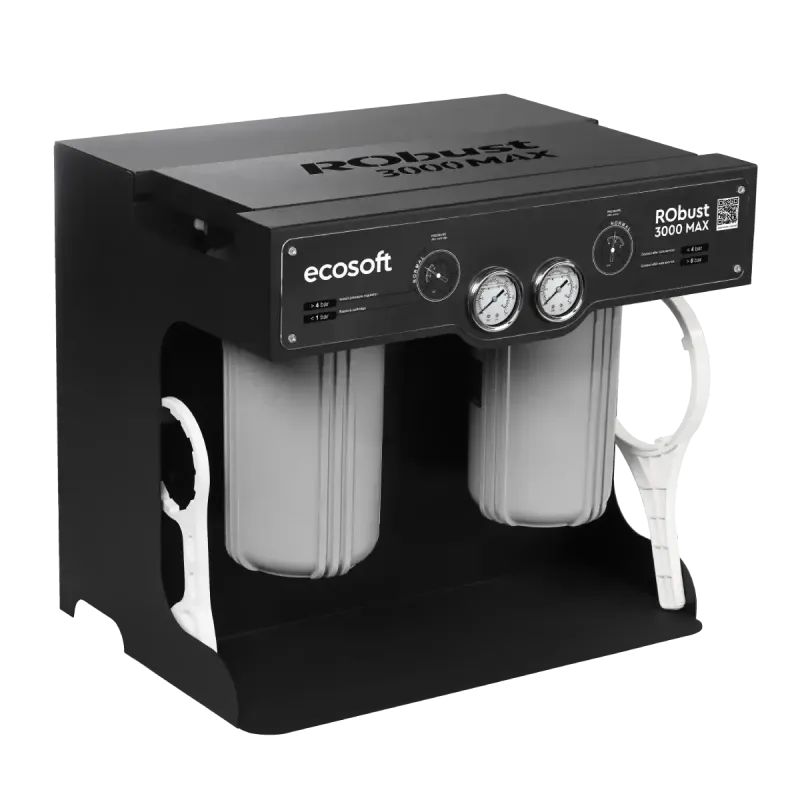 Ecosoft RObust 3000 MAX direct flow reverse osmosis system