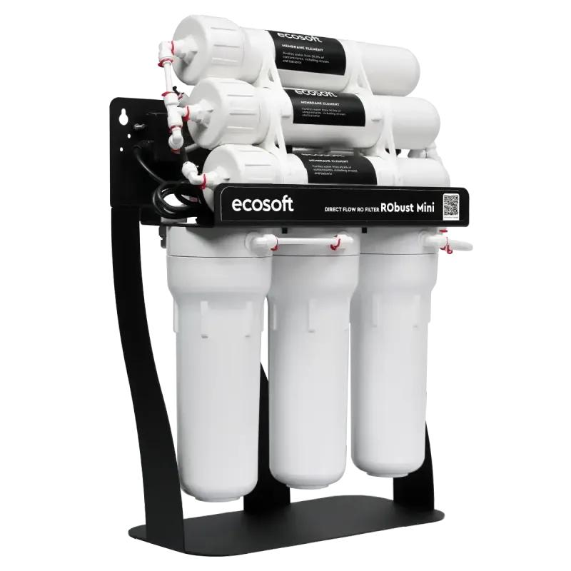 Ecosoft RObust Mini direct flow reverse osmosis system