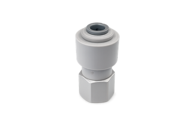 Adaptor - 1/2 inch Female BSP - 3/8 push fit adaptor Adaptor - 1/2 inch Female BSP - 3/8 push fit adaptor