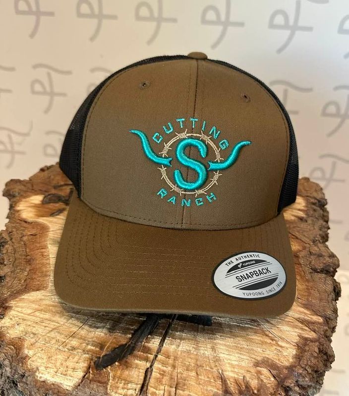 CSR Brown/Black/Teal Hat