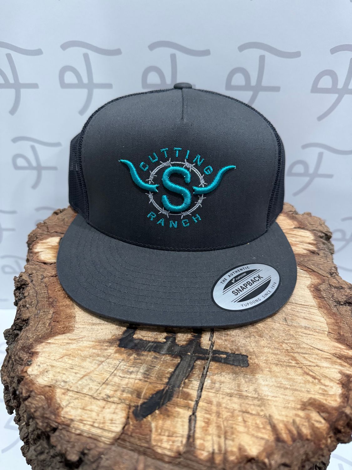 CSR Grey/Teal Hat