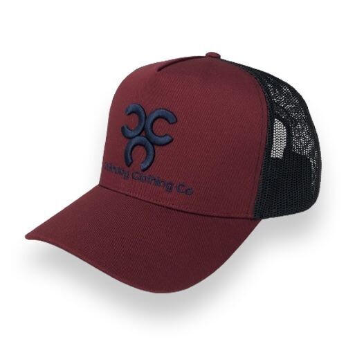 Maroon Trucker Cap