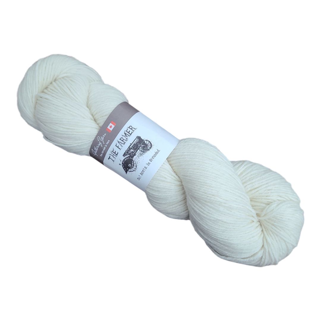Gathering Yarn-The Farmer, Colour: 500 Ecru