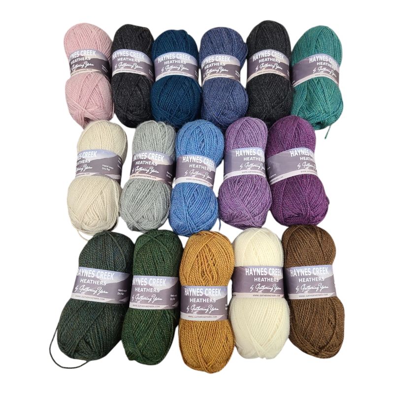 Gathering Yarn - DK Haynes Creek Heathers