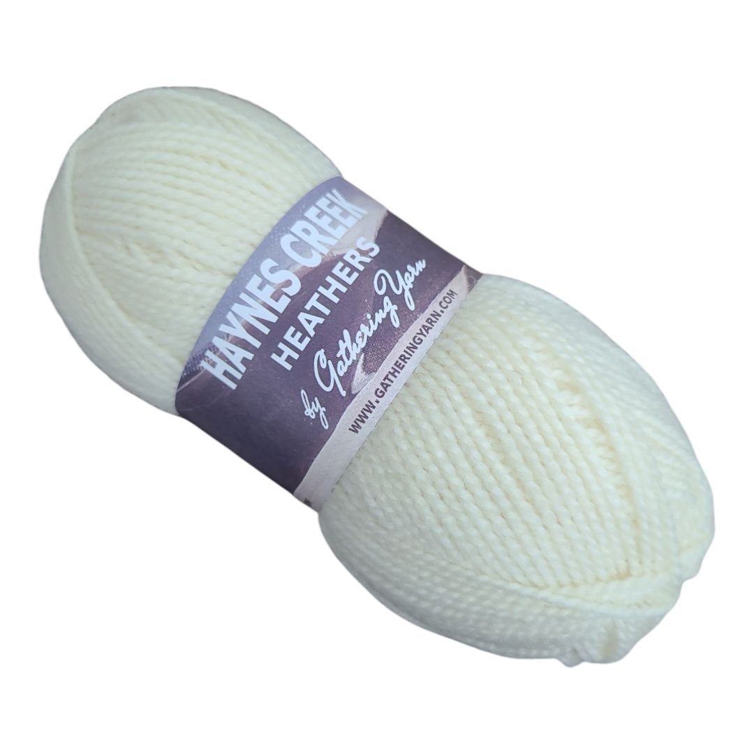 Gathering Yarn - DK Heathers, Colour: 400 Snow