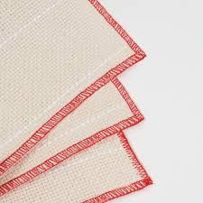 Oxford Monk&#39;s Cloth Precut and Serged, Size: 15 x 15 inch serged